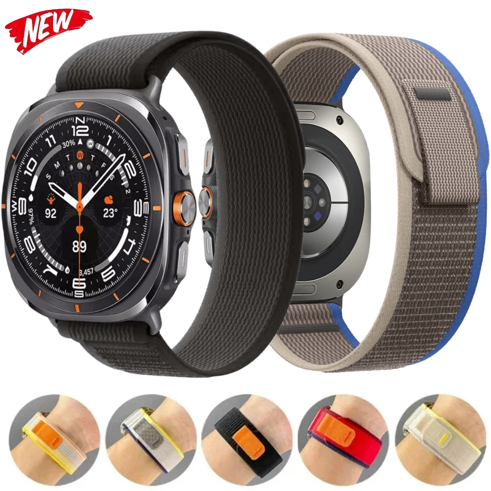 Breathable Trail Loop Nylon Wristband Strap in Original Design