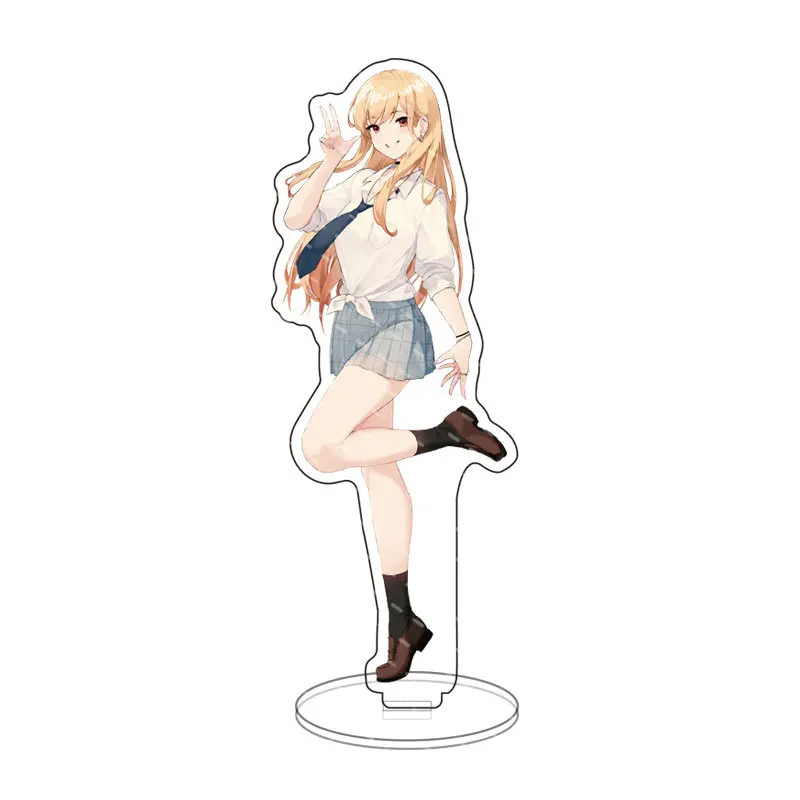  foefaik Sono Bisque Doll wa Koi wo Suru Acrylic Standing  Figures,Marin Action Figures Display Stands Desk Decoration : Toys & Games