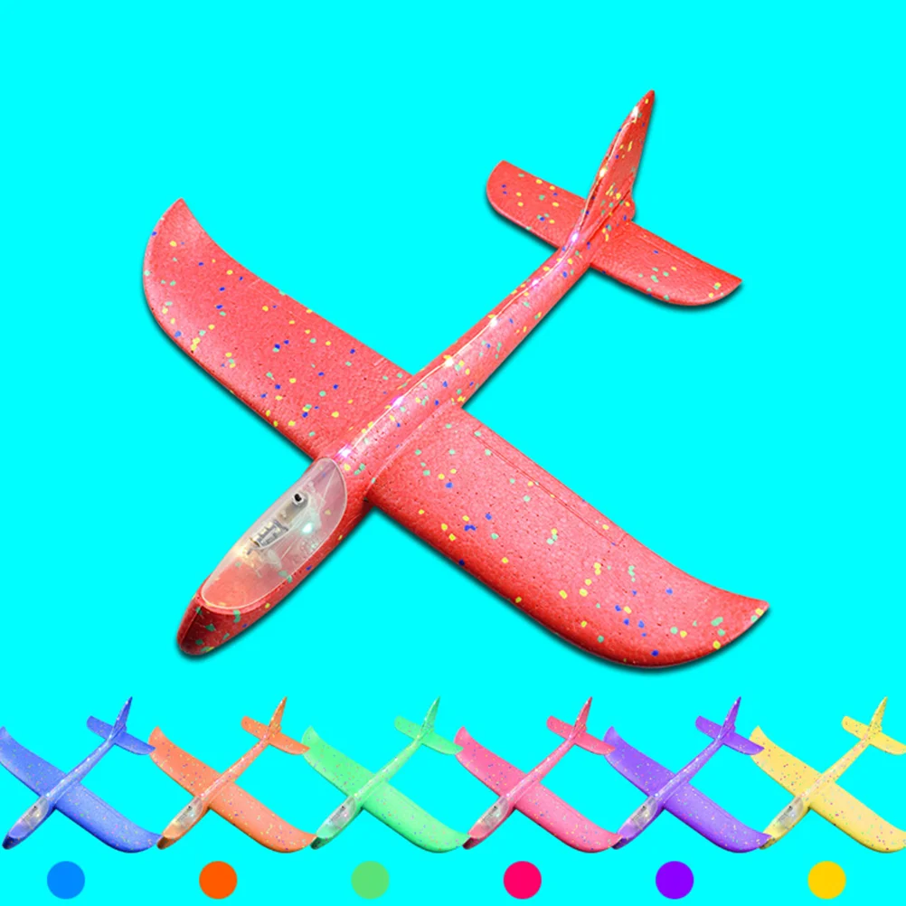 

2 Pcs Toy Airplane Model Hand Throw Aircraft Toss Whole Body EPP Throwing Glider Kids Child