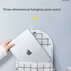 Fabric Hanging Storage Bag for Dormitory Wall Mounted Wall Door Bags Dual-Pocket Side Mesh Organizer Book Magazine Phone Holder 6