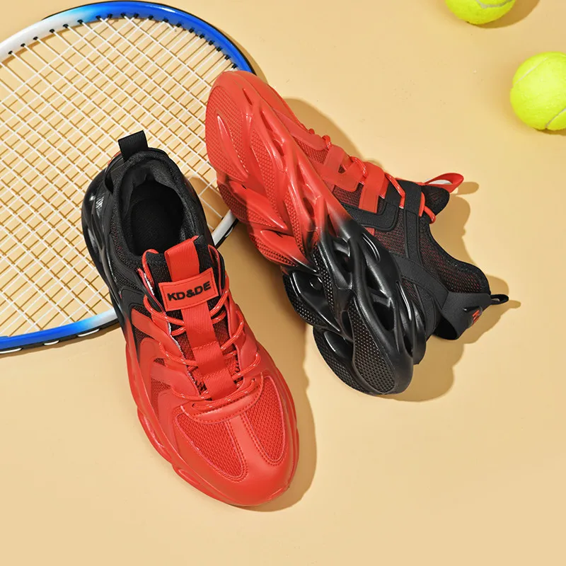 

2023 New Running Shoes for Men Luxury Brand Sport Sneakers Men Comfortable Spring Outdoor Fitness Athletic Trainers