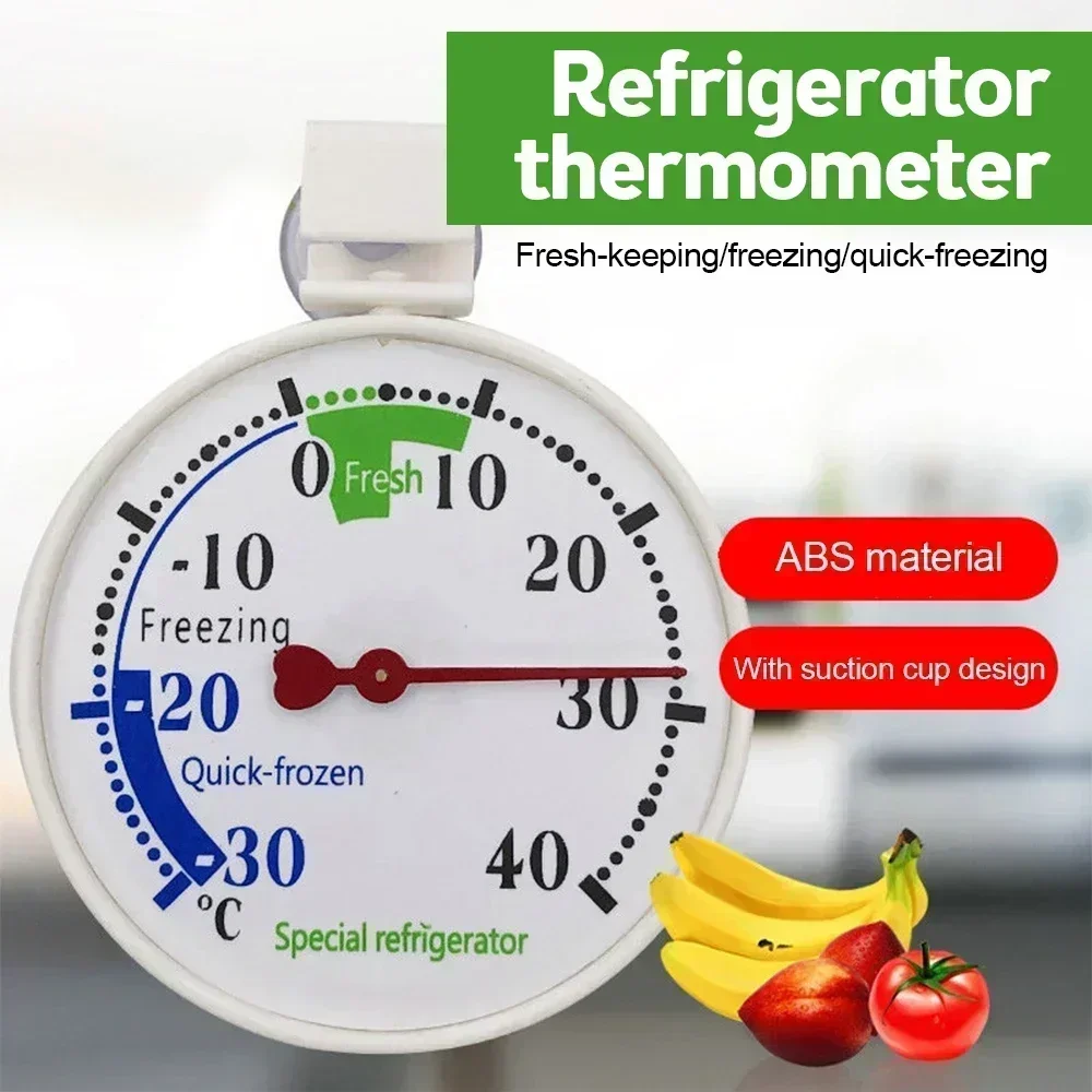 Refrigerator Freezer Thermometer Fridge Refrigeration Temperature Gauge Home Use Kitchen Accessories Tools refrigerator thermometer