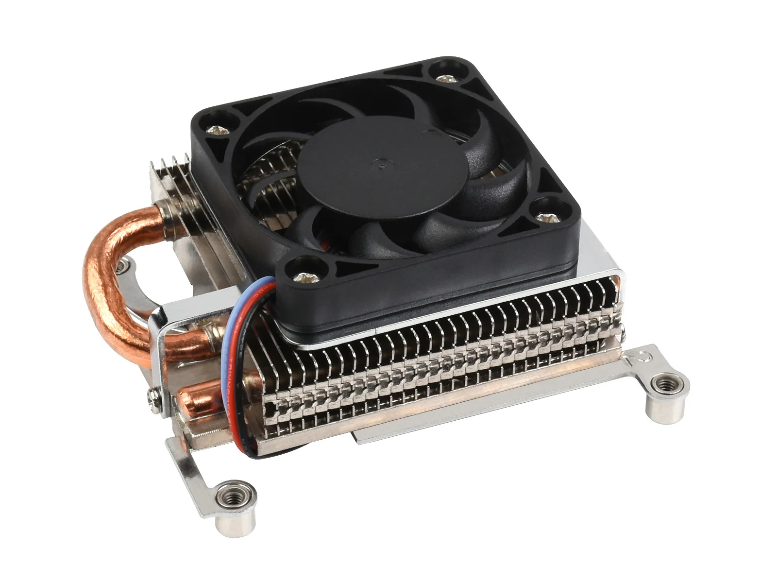 Ultra Thin ICE Tower Cooling Fan For Raspberry Pi 4B, 4.5mm Copper