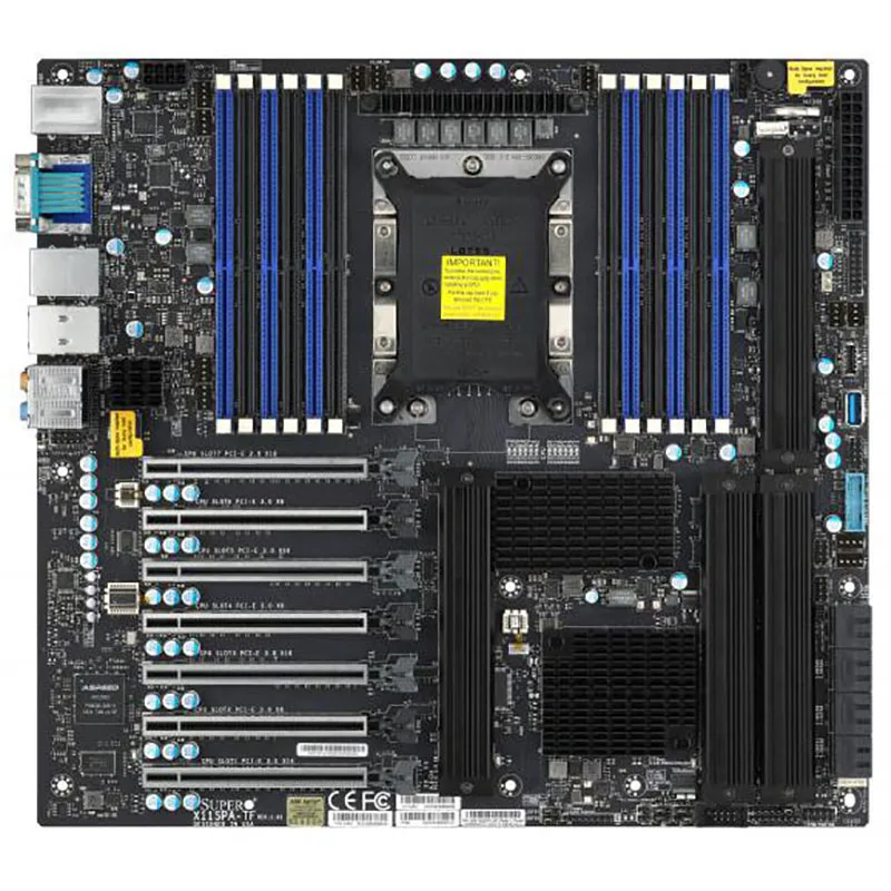 Original Workstation Motherboard For Supermicro For X11SPA-T Support W-3200 Series CPU Good Quality 7 Original Workstation Motherboard For Supermicro For X11SPA-T Support W-3200 Series CPU Good Quality - Image 5