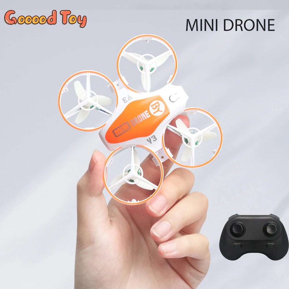2.4G 미니 UFO RC 드론 LED 조명, 4 축 리모컨 항공기 헬리콥터 드론, 고정 높이 360 도 플립 드론 소년 장난감