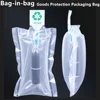 20pcs Transparent Inflatable Buffer Bag-in-bags / Lipstick Fragile Shockproof Protect Packaging Bag Air Inflated Plastic Pouch 1