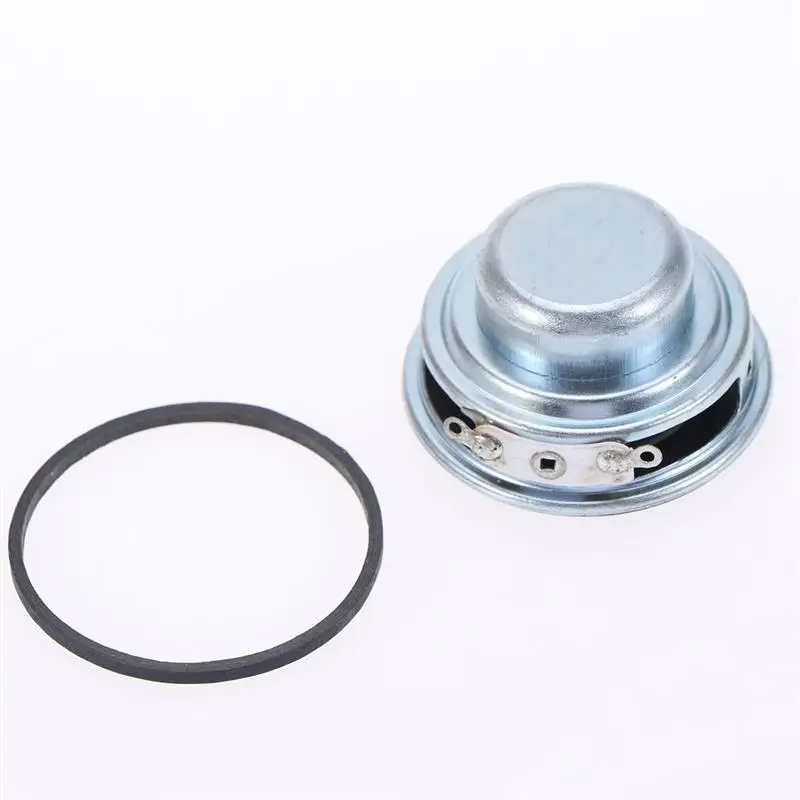 HiFi Speaker 40MM Full Range 4 Ohm 5W Enthusiast DIY Flat Arc Rubber Neodymium Magnet