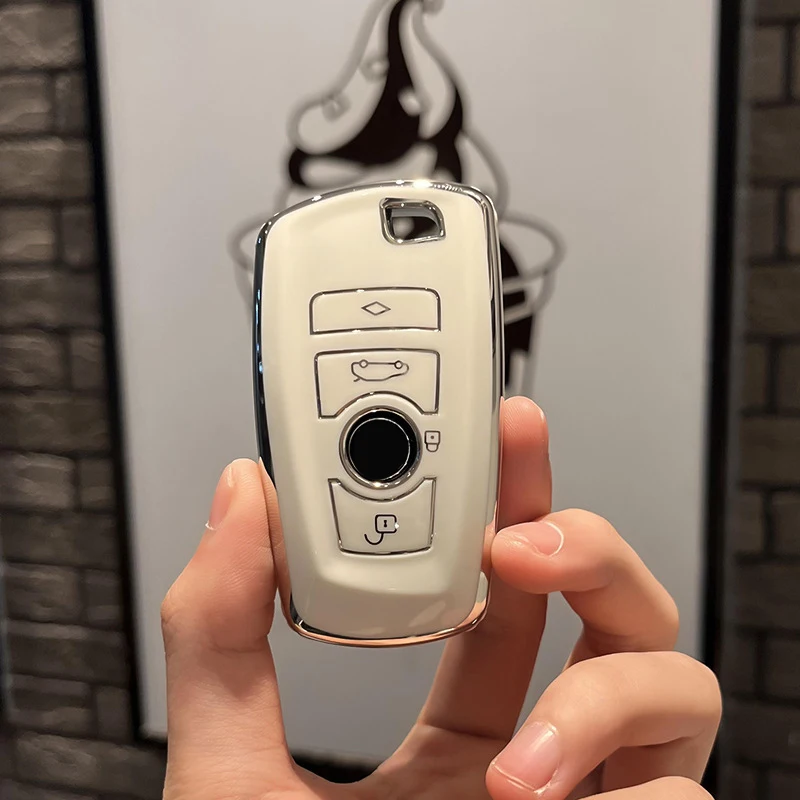 Luxury TPU Car Remote Key Case Cover - Premium Auto Accessories