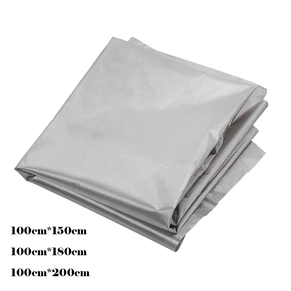 Double-Sided Silver-Coated Heat Insulation Blackout Shade Fabric