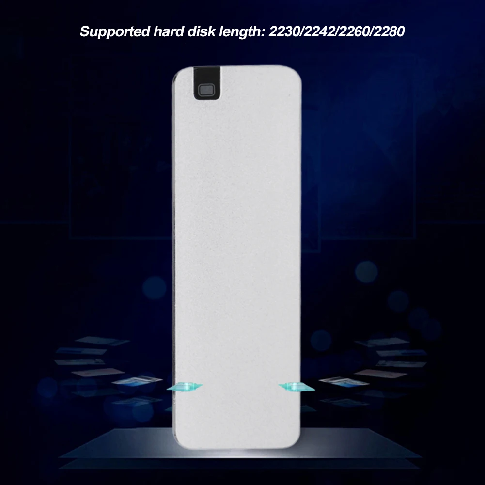M.2 NVME NGFF SSD ̽ ָ Ʈ ̺ Ŭ, USB 3.2 GEN2 SSD Ŭ, ݼ SSD ̽, 2230 2242 2260 2280 SSD