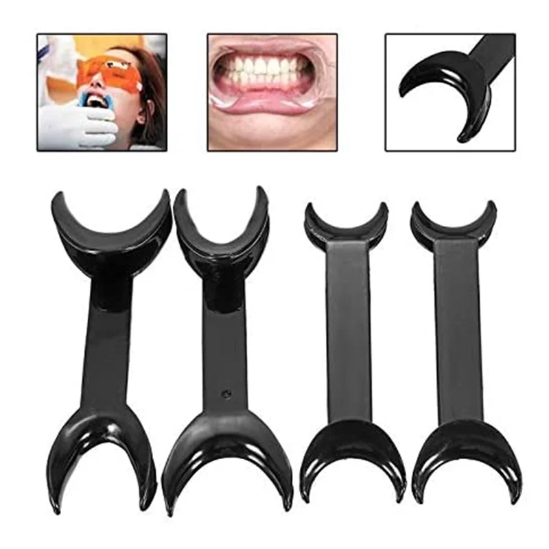 4pc Dental Lip Cheek Retractor Mouth Opener Orthodontic Equipment Tooth