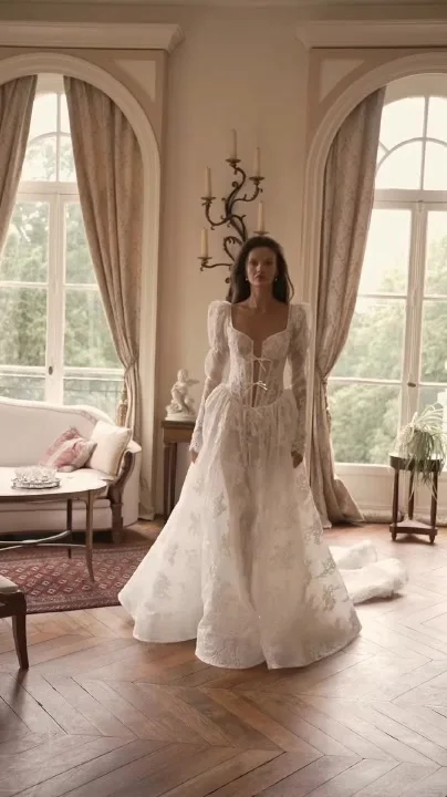 Vestido De Novia Corte Princesa Кружевное свадебное платье Платья 2025 Роскошный корсет с