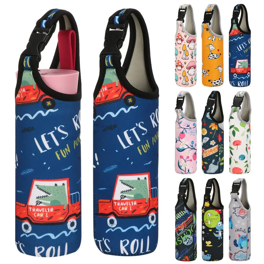 1PCFashionPortableCupSleeveSportWaterBottleCoverInsulator