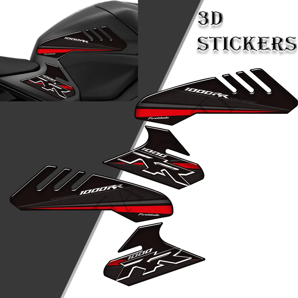For Honda CBR 1000RR CBR1000RR SP Fireblade Motorcycle Fuel Oil Tank Pad Protector Grips Decorative Stickers Kit 2017-2022