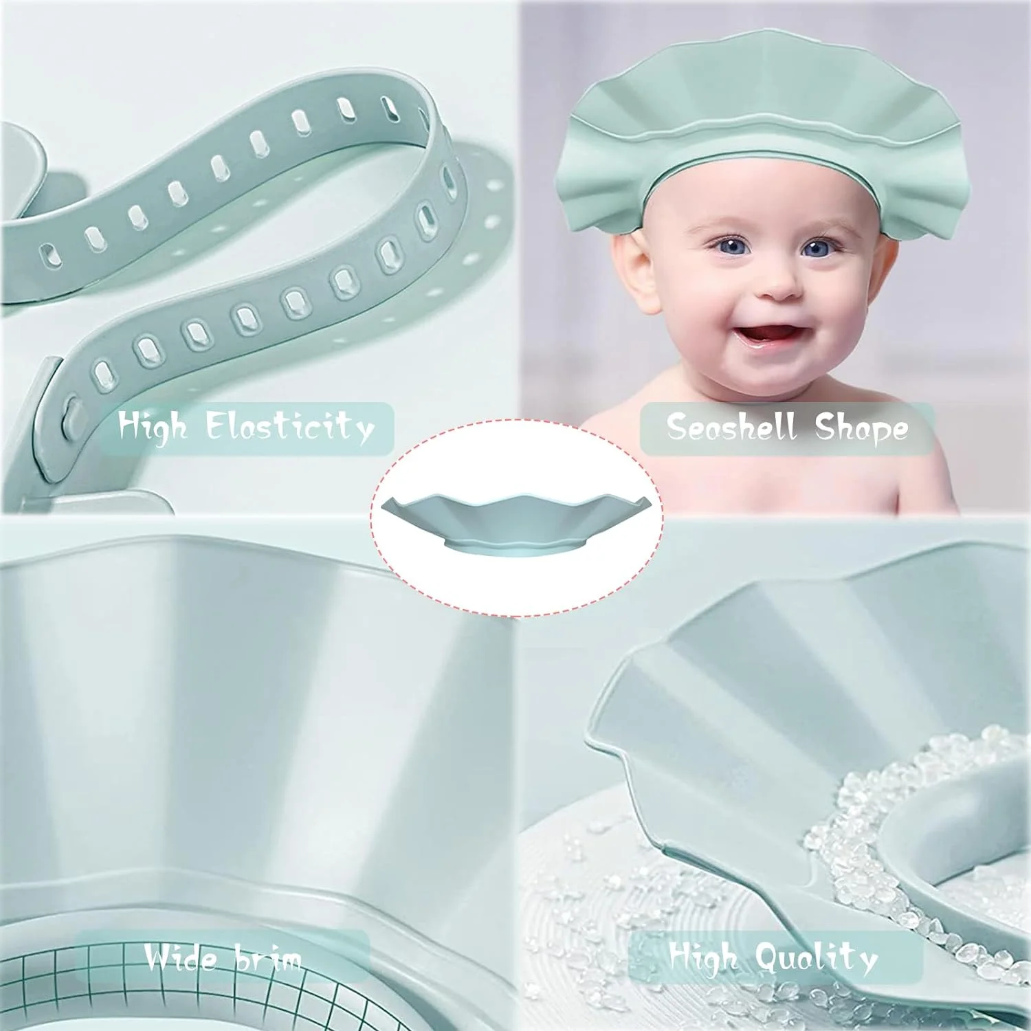 Baby Adjustable Shower Cap 4