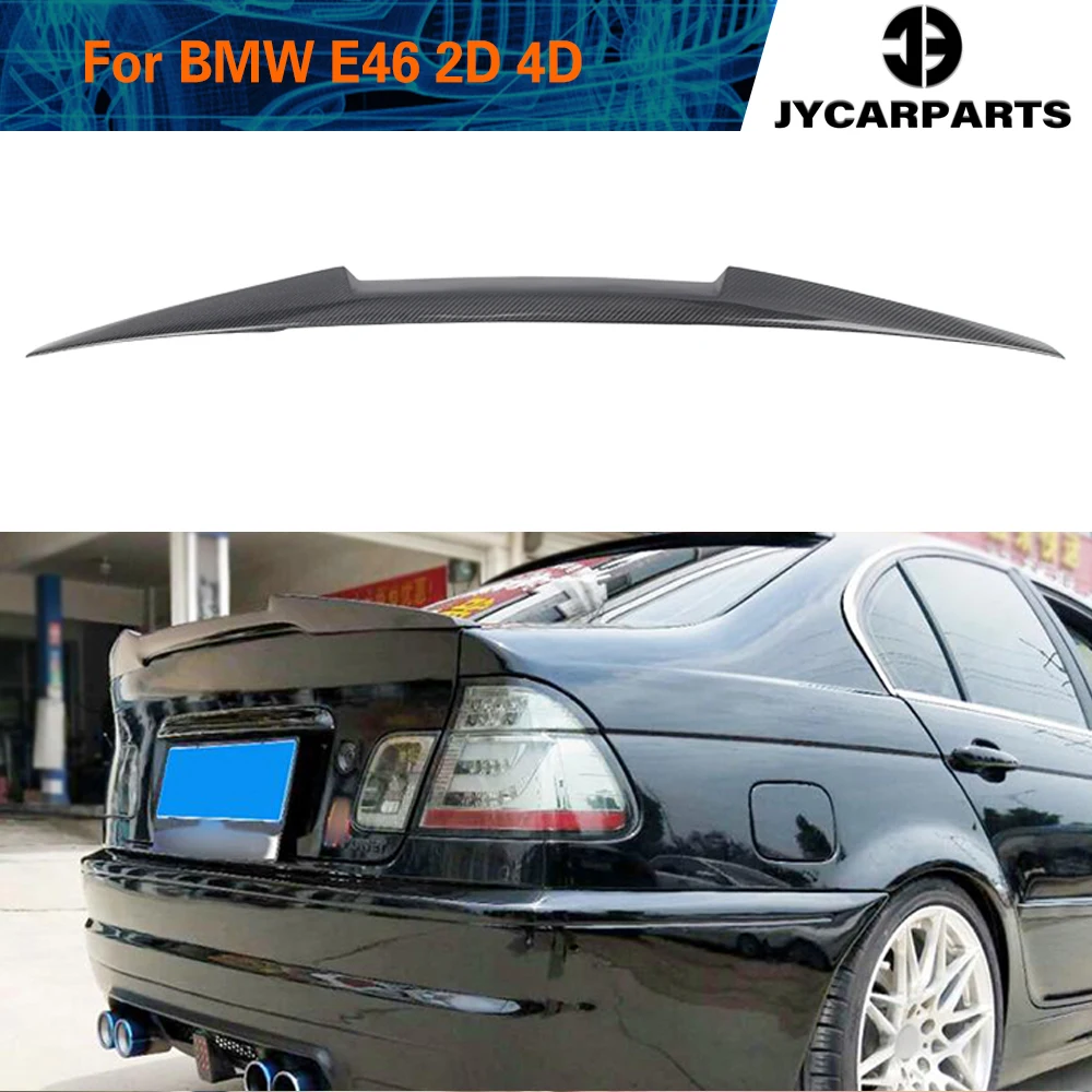 Rear Spoiler for BMW 3 Series E46 Base Sedan 4 Door Coupe 2 Door M Pack