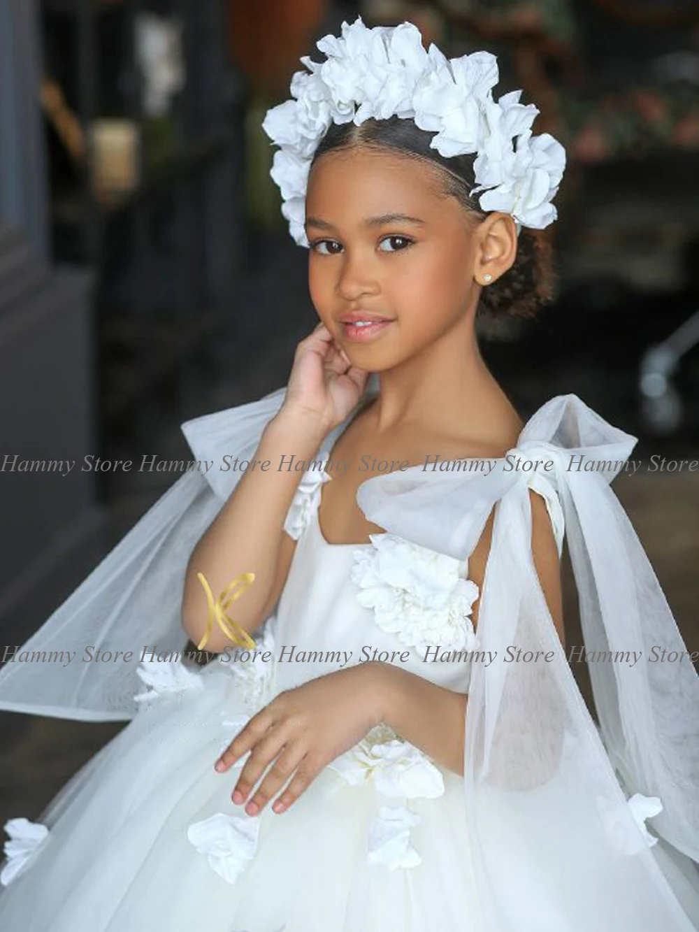 Kids Cloudy Frill Gown Online | Girls Party Wear Online – www.liandli.in