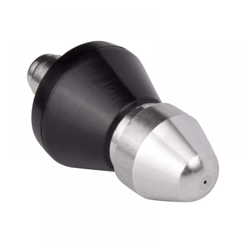 High Pressure Nozzle Metal 1/4" Quick 6 Jet Nozzle Universal Washing Machine Drain Pipe Dredging Cleaning Nozzle