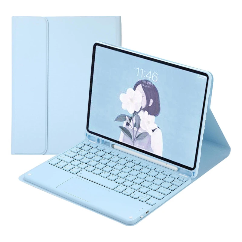 Premium Touchpad Keyboard Smart Case with Foldable Design