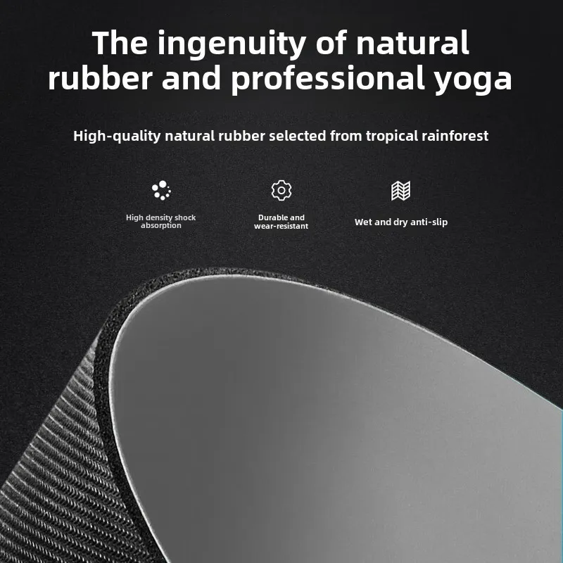 &zwnj; Premium PU & Natural Rubber Yoga Mat-Non-Slip, Durable Fitness Mat for Women&rsquo;s Home/Studio Use&zwnj; &zwnj;