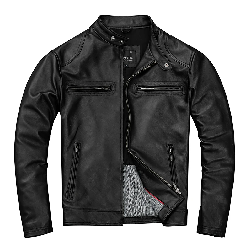 Рисунок 4 - Мужская мотоциклетная кожаная куртка