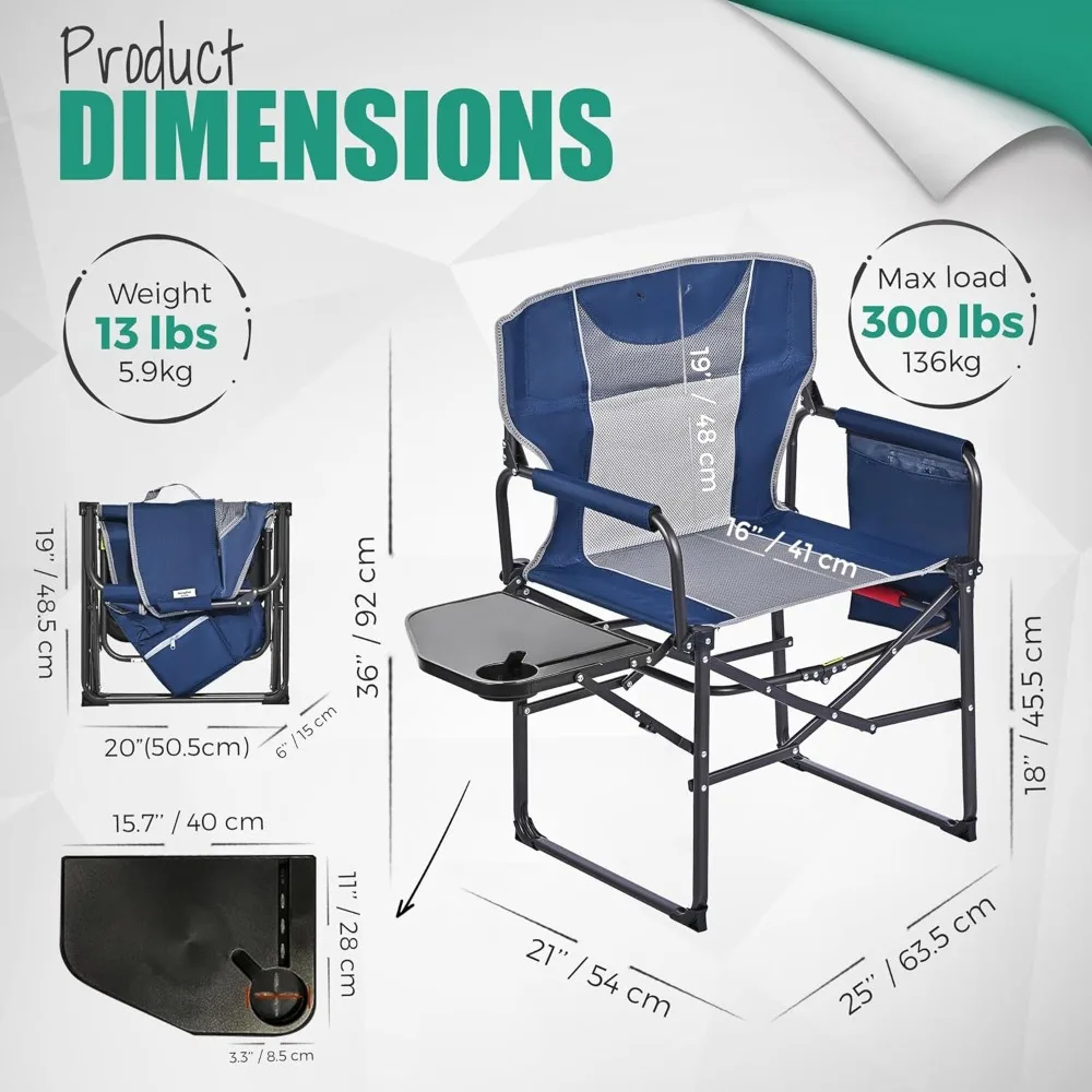 Oversized Camping Chair 2 Pack 2