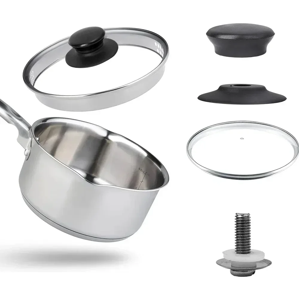 Pot Pan Lid Handle Kitchen Cookware Handgrip Parts Universal Replacement Pan Lid Tops Holding Knob Kitchen Accessories 1/2/4PCS