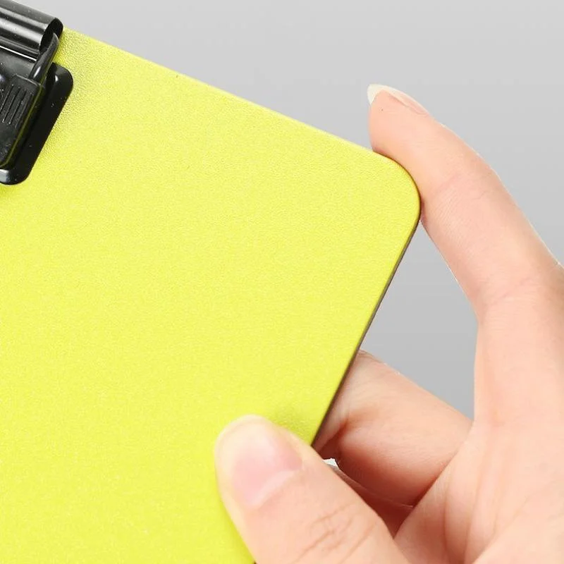 A4 Frosted File Folder Paper Clipboard Writing Pad Splint Memo Clip Board Document Holder School Office Stationery Supplies