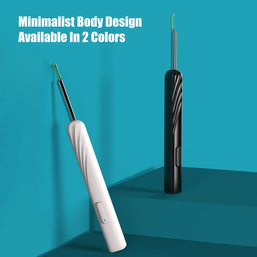 Visible Ear Wax Removal Cleaning Tools HD Wireless Visual Ear Cleaner with Camera Endoscope Kit Health Care Otoscope Ear Picker 6