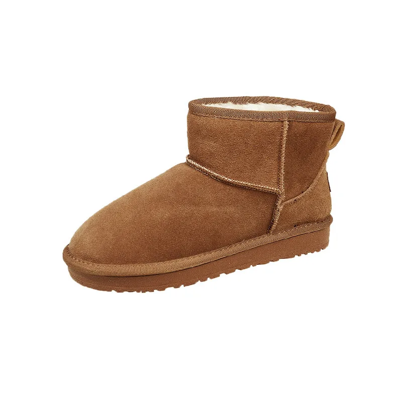 Bamers Quality Bamers Hombre Invierno New Yellow Suede Winter