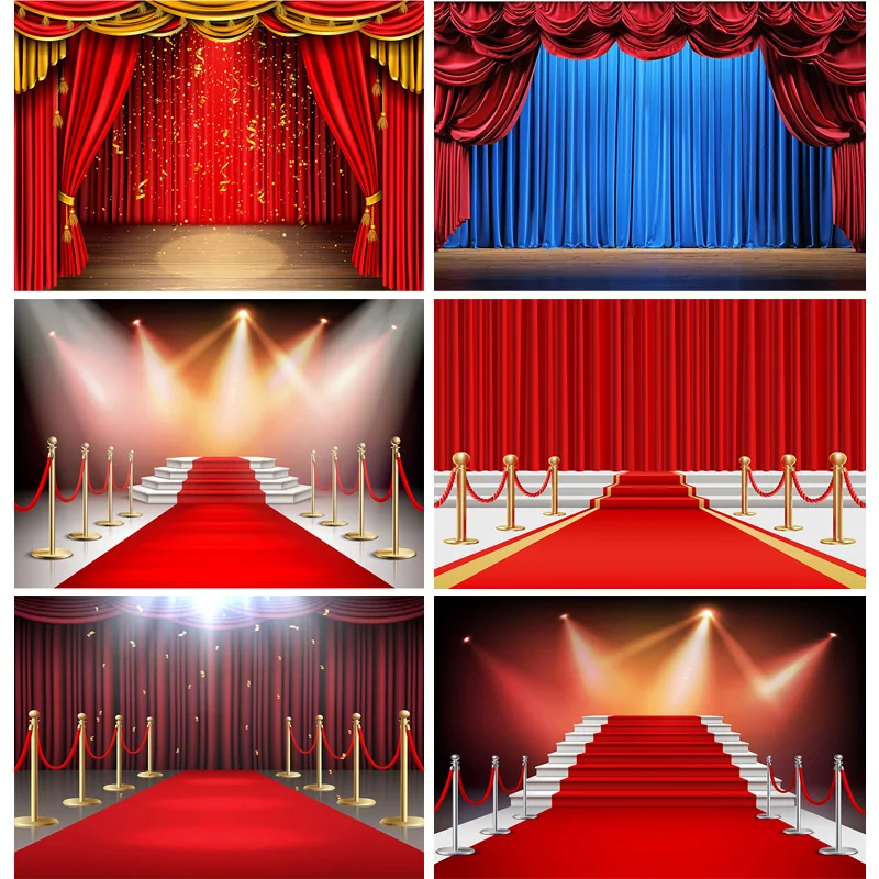

ZHISUXI Stage Lighting Carpet Curtain Confession Scene Background Valentine's Day Love Studio Photography Backdrops RQ-30