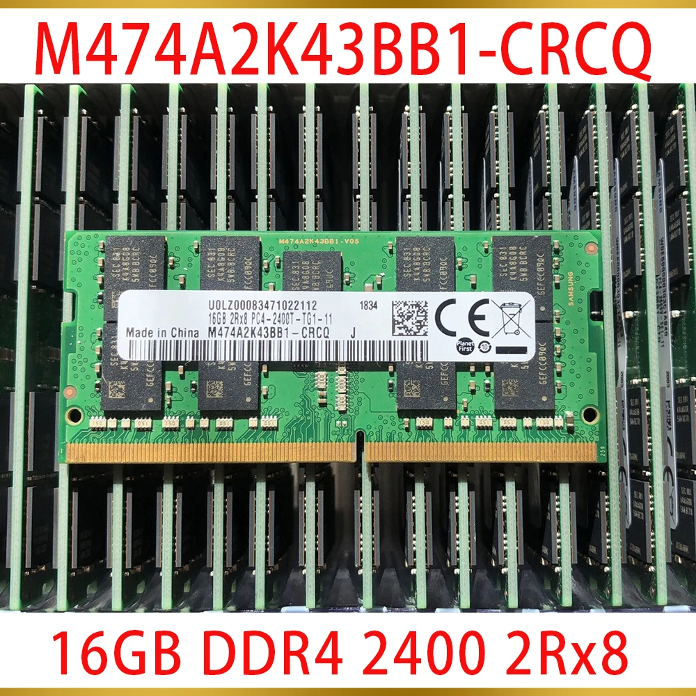 1 Pcs For Samsung Notebook Memory 16G 16GB DDR4 2400 2Rx8 M474A2K43BB1 CRCQ