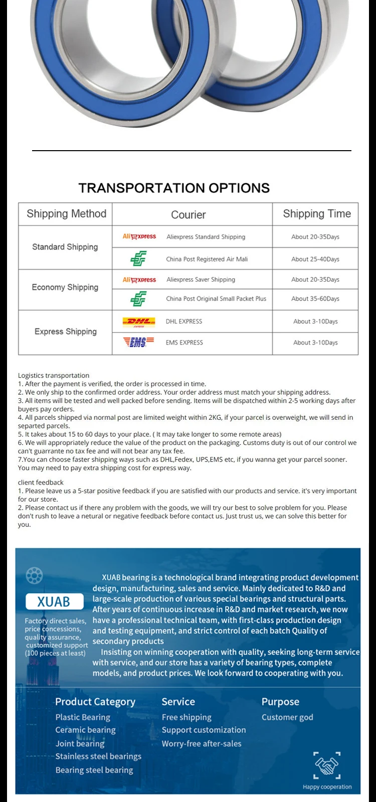 Description Picture 5 of itemAutomotive air-conditioning compressor bearing air-conditioning pump 40BD45 45BD7532 35BD5215 35BD5015 30BD4718 30BD4720