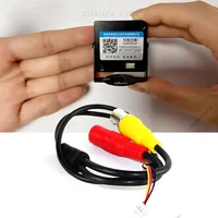 Mini caméra analogique CVBS de recul 25 mm à focale longue 1200TVL HD en métal pour véhicule à conduite à droite / Microscope TV DIY 6