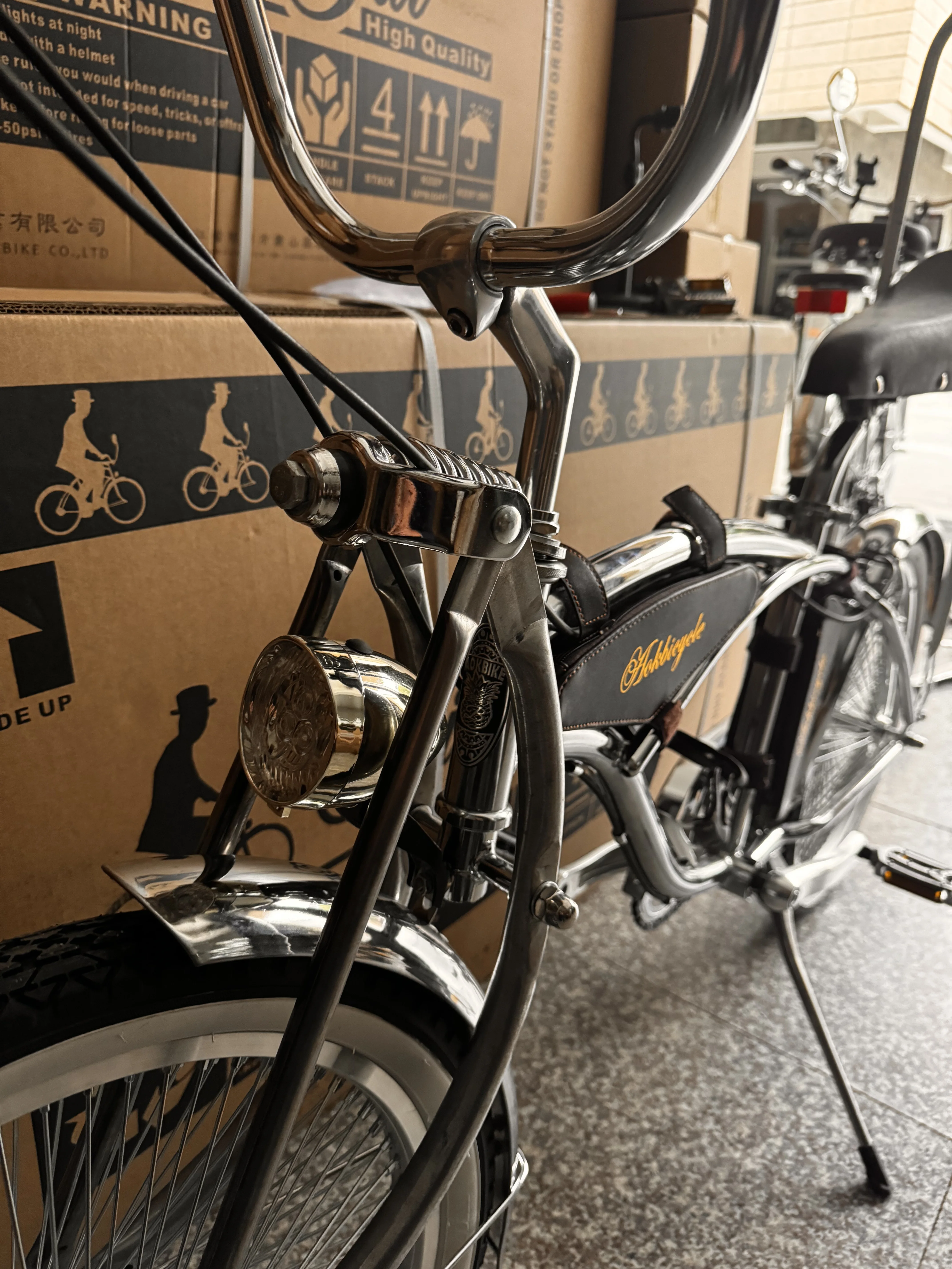 20INCH Cruiser Bike AOK Bike Super Cool Westcoast Hiphop Style Apes Banana  Seat 140 H spokes Super Cool Bike - AliExpress, image size:4284x5712