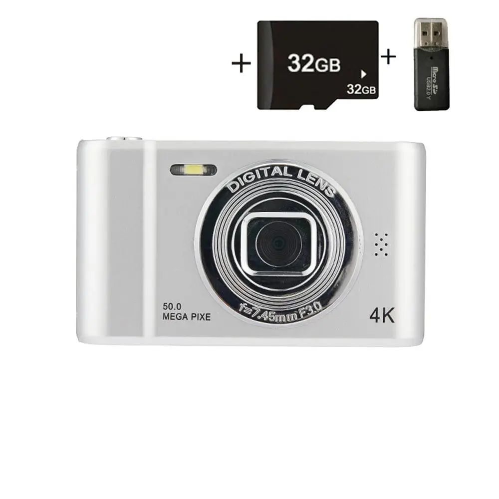 Xiaomi 4K デジタルカメラ旅行 Selfie Camara 50MP HD デュアル