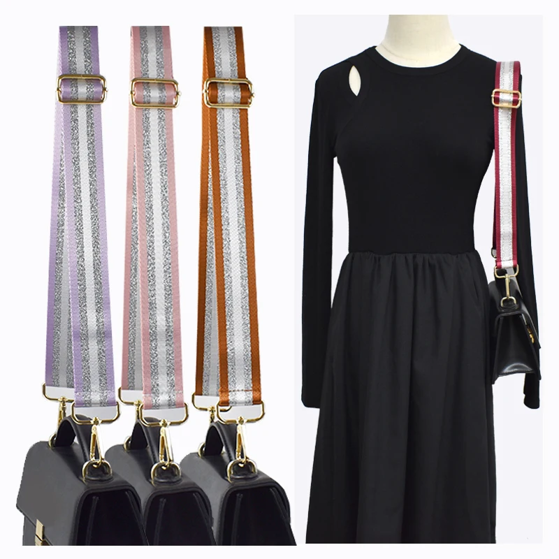 1Pc Deepeel 38mm Nylon Bag Straps Women's Handbag Crossbody Bags 80-130cm Adjustable Replace Shoulder Strap DIY Accessories