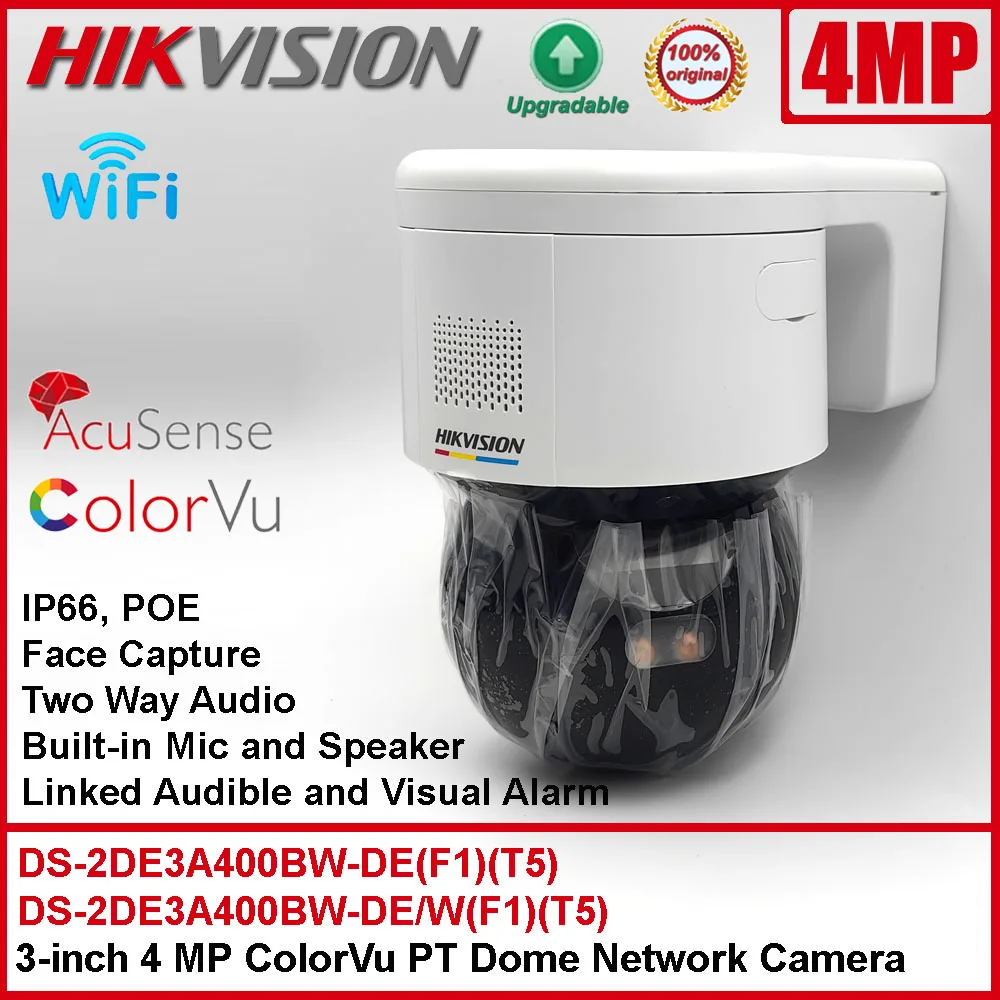 HikVision 4 MP Dome Kamera DS-2DE3A400BW-DE (F1) (T5