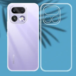 Enhanced TPU Soft Silicone Phone Case - Durable Back Cover & Protective Sleeve for Realme 16 Pro+ (Transparent)