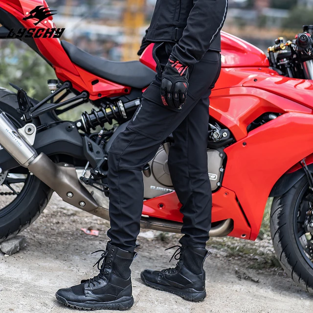Pantaloni da Moto da moto con protezioni per uomini e donne • By City Moto