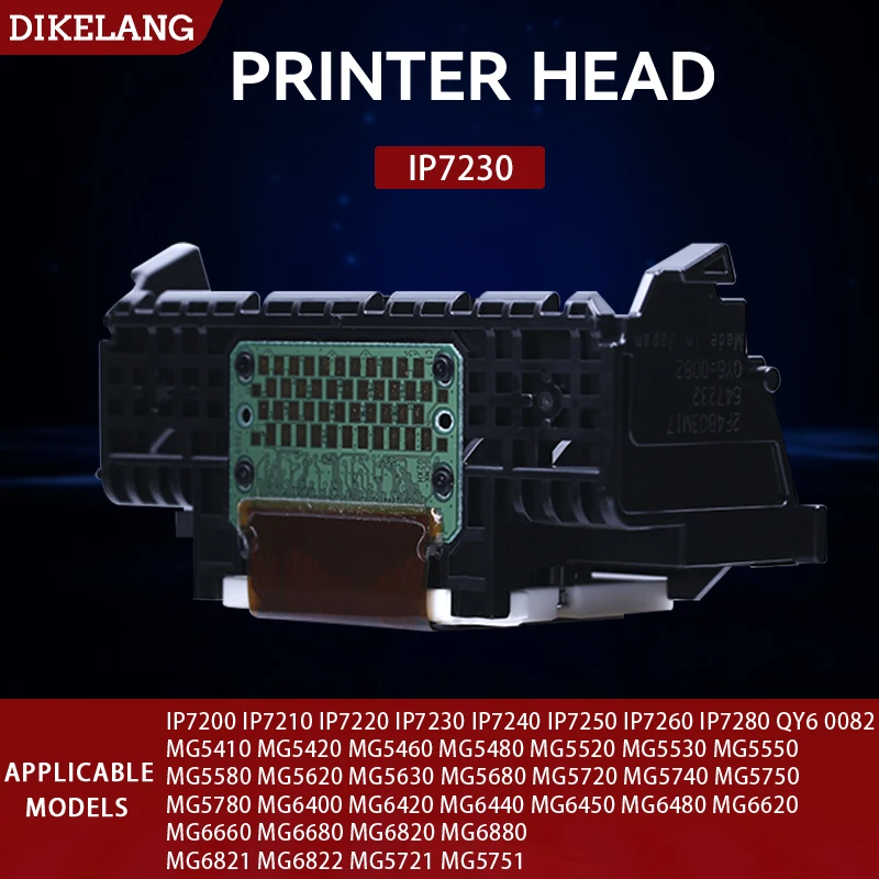 

Print Head IP7230 For Canon QY6 0082 Printer Head IP7240 IP7250 IP7260 IP7280 MG5410 MG5420 MG5460 MG5480 MG5520 Printhead