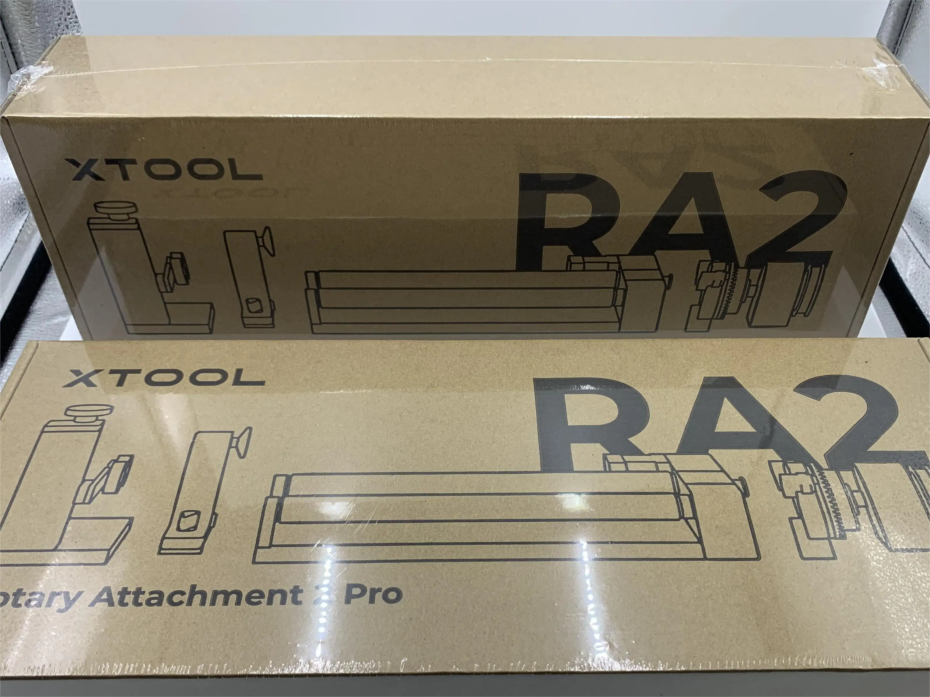XTool 번들 세트 20W 듀얼 파이버 다이오드 레이저 조각기 커터 목재/석재 AP2/RA2 Pro Fast Smoke 용 Ultra F1 Ultra Machine