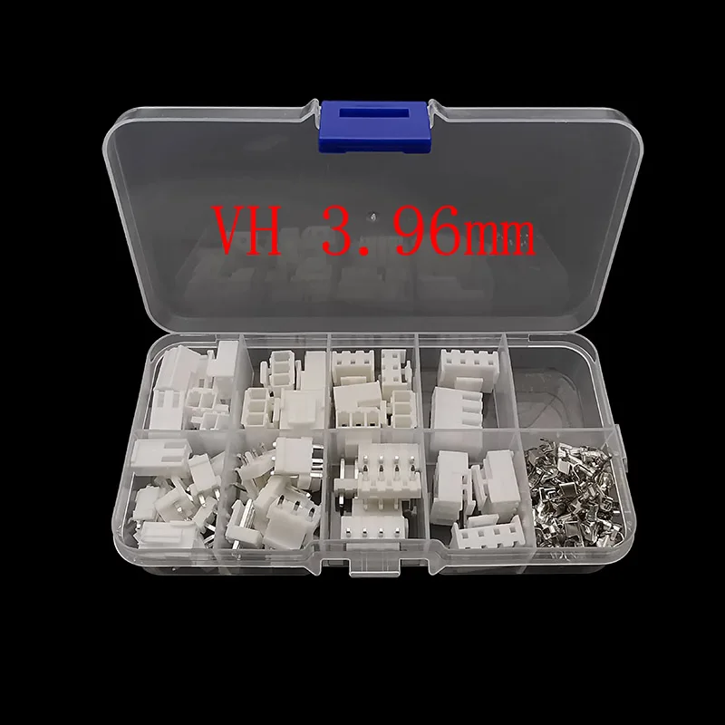 120 Teile/schachtel JST VH 3,96mm Pitch 2/3/4 Pin Männlich Weiblich Kunststoff Gehäuse Stecker VH3,96 Shell Terminal Header Crimp Draht Stecker