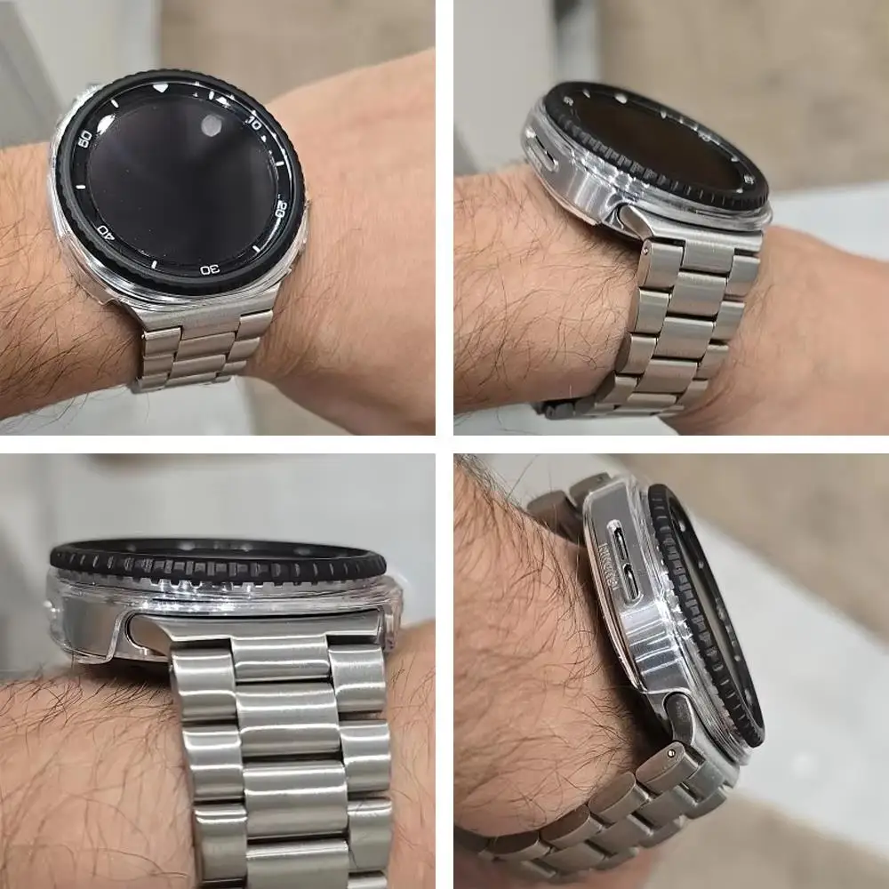 Elegant Metal Bezel Cover for Smartwatch Bumper Decoration