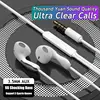 New Type-c 3.5mm In-Ear Wired Headphone Hifi Stereo Sport Music Earbud Handfree Headset Earphones With HD Mic For Xiaomi Samsung 5