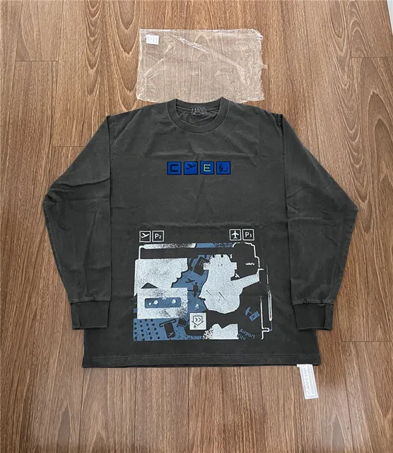 C.e Cavempt Long Sleeve T Shirt Men Women Loose Patch Cav Empt T