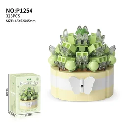 Everlasting Flower Bonsai Garden Building Blocks Kit (P1254 323pcs)
