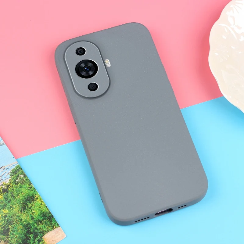 Sand Matte Shockproof Anti-Slip Soft Silicone Protective Phone Case Cover