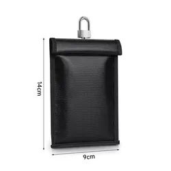 Waterproof RFID Signal Blocking Faraday Bag (14x9cm)