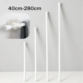 Adjustable Curtain Rod Spring Loaded 1